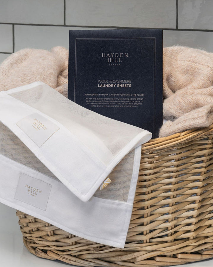 Laundry Sheets For Wool & Cashmere - Up to 30 Washes, Fragrance Free