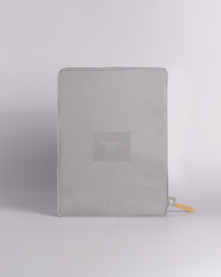 Large Organic Cotton Storage Bag in Grey