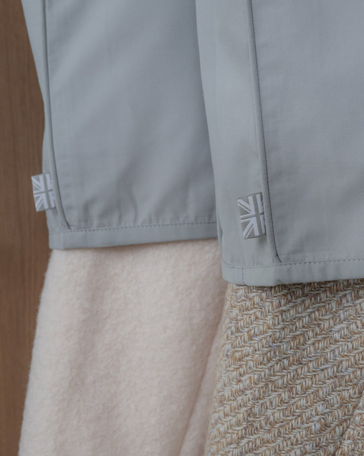 Organic Cotton Shoulder Dust Covers - Set of 3 in Grey