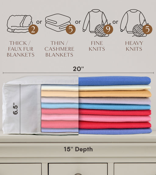 Double Extra Large Organic Cotton Storage Bag