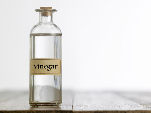 a bottle of vinegar