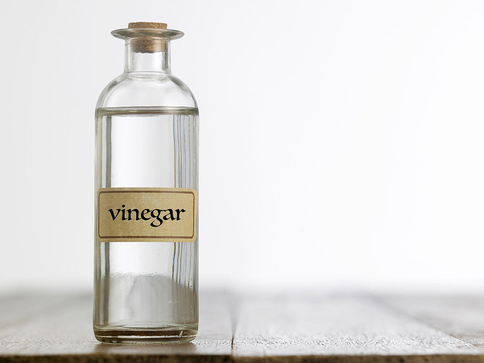 a bottle of vinegar