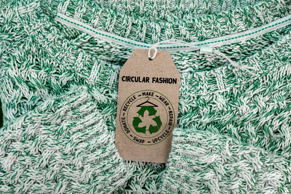  a marl green sweater