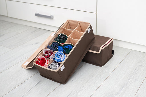 DIY Under Bed Storage Boxes (and a knobs guide)  Under bed storage boxes,  Under bed shoe storage, Apartment storage