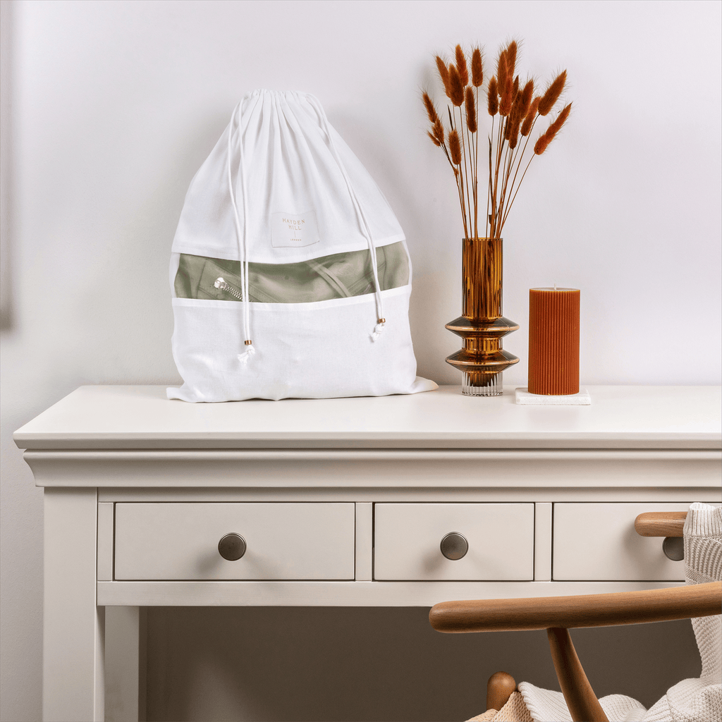 3 Medium Organic Cotton Dust Bags