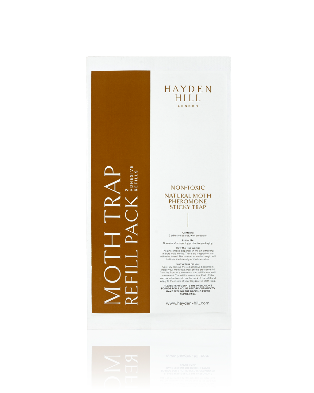Powerful Clothes Moth Trap Refills - 6 Strips - Odourless and Non-Toxic