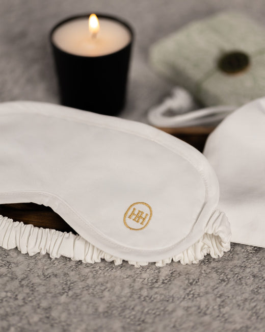 Organic Cotton Eye Mask with Pouch
